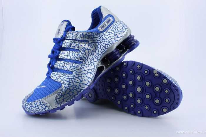 marine et gris Nike Shox NZ (2)